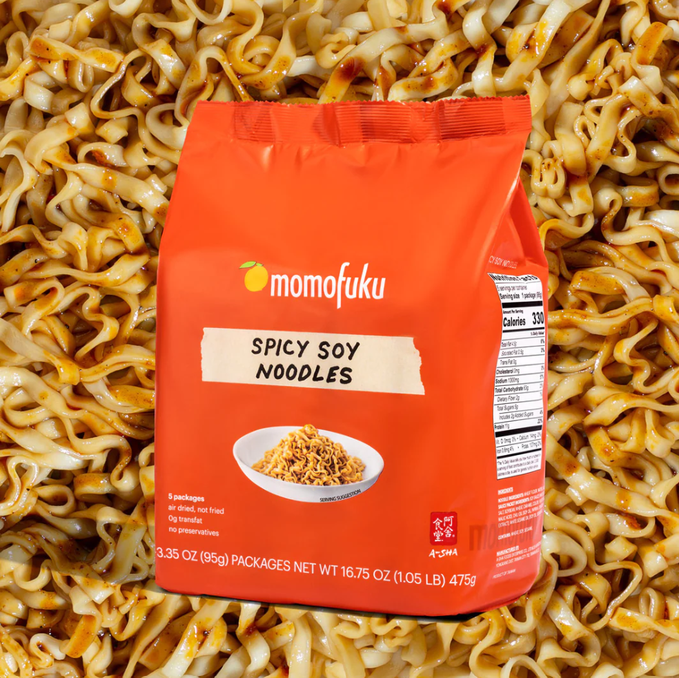MOMOFUKU'S SPICY SOY NOODLES