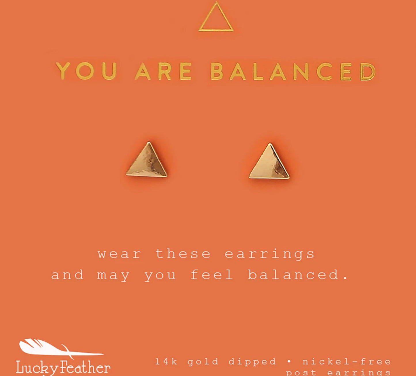 YOU ARE BALANCED EARRINGS