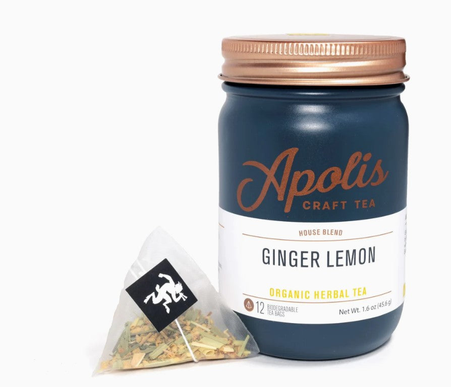 GINGER LEMON TEA BAGS