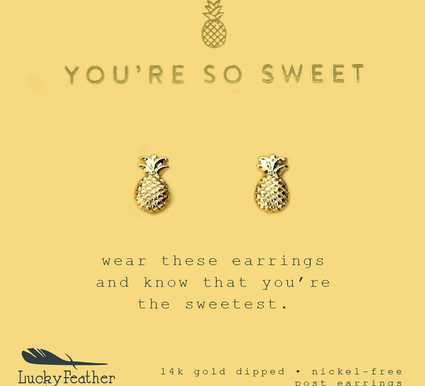 YOU'RE SO SWEET EARRINGS