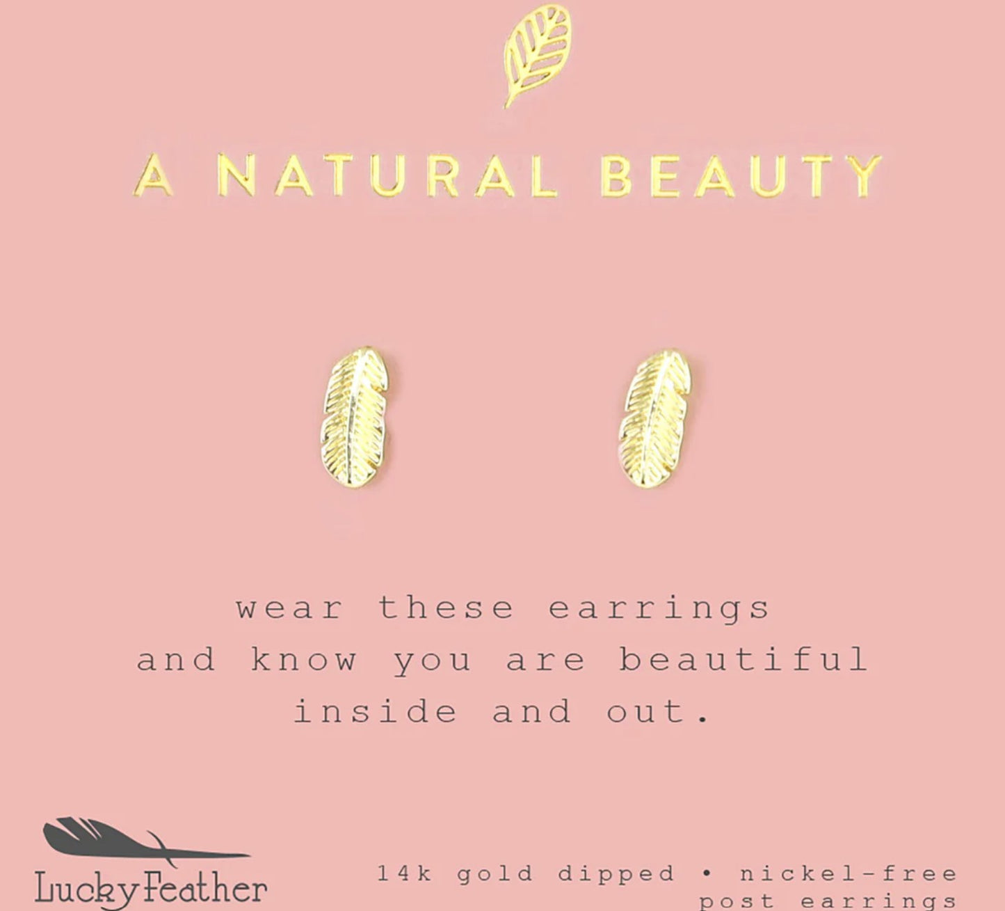 A NATURAL BEAUTY EARRINGS