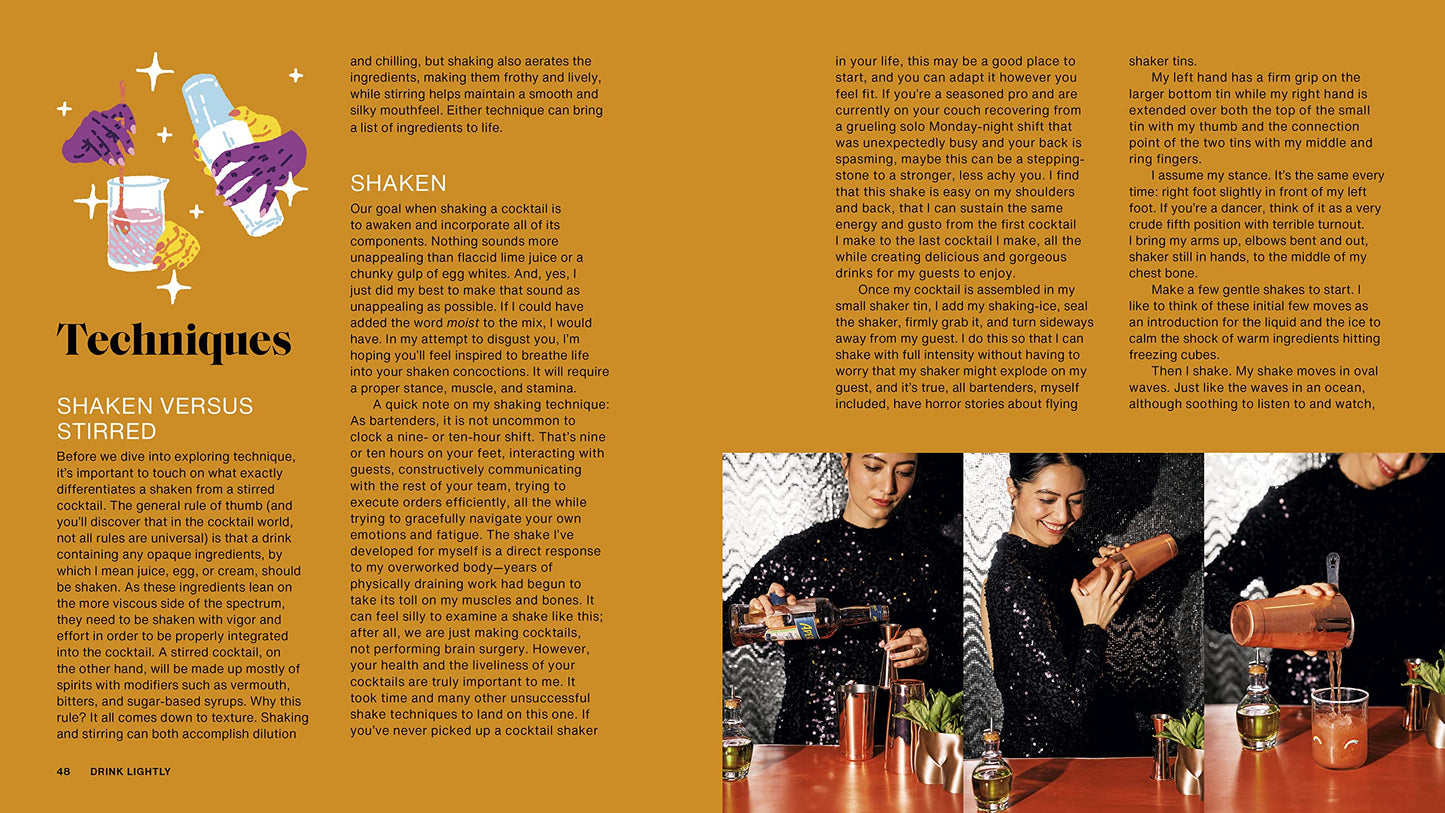 DRINK LIGHTLY: A COCKTAIL RECIPE BOOK