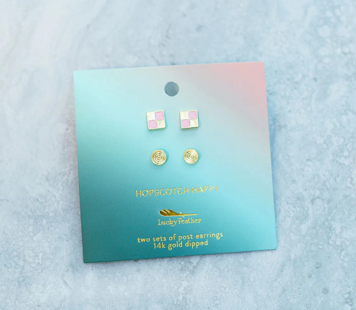 HOPSCOTCH HAPPY EARRINGS