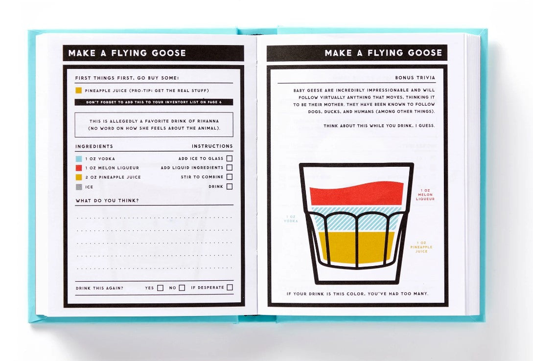 BAR NONE DRINK JOURNAL