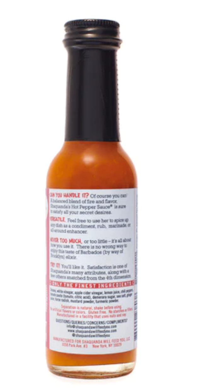 SHAQUANDA'S HOT PEPPER SAUCE