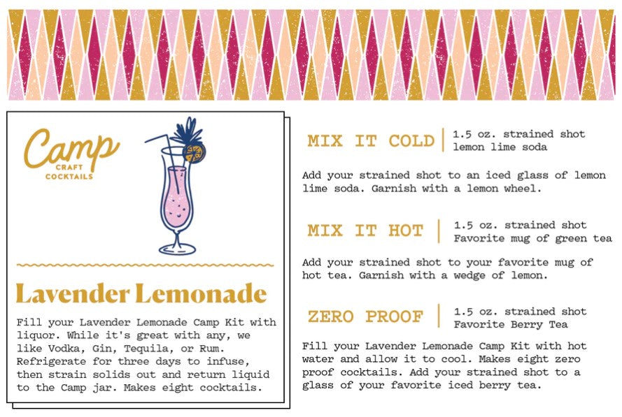LAVENDER LEMONADE COCKTAIL KIT