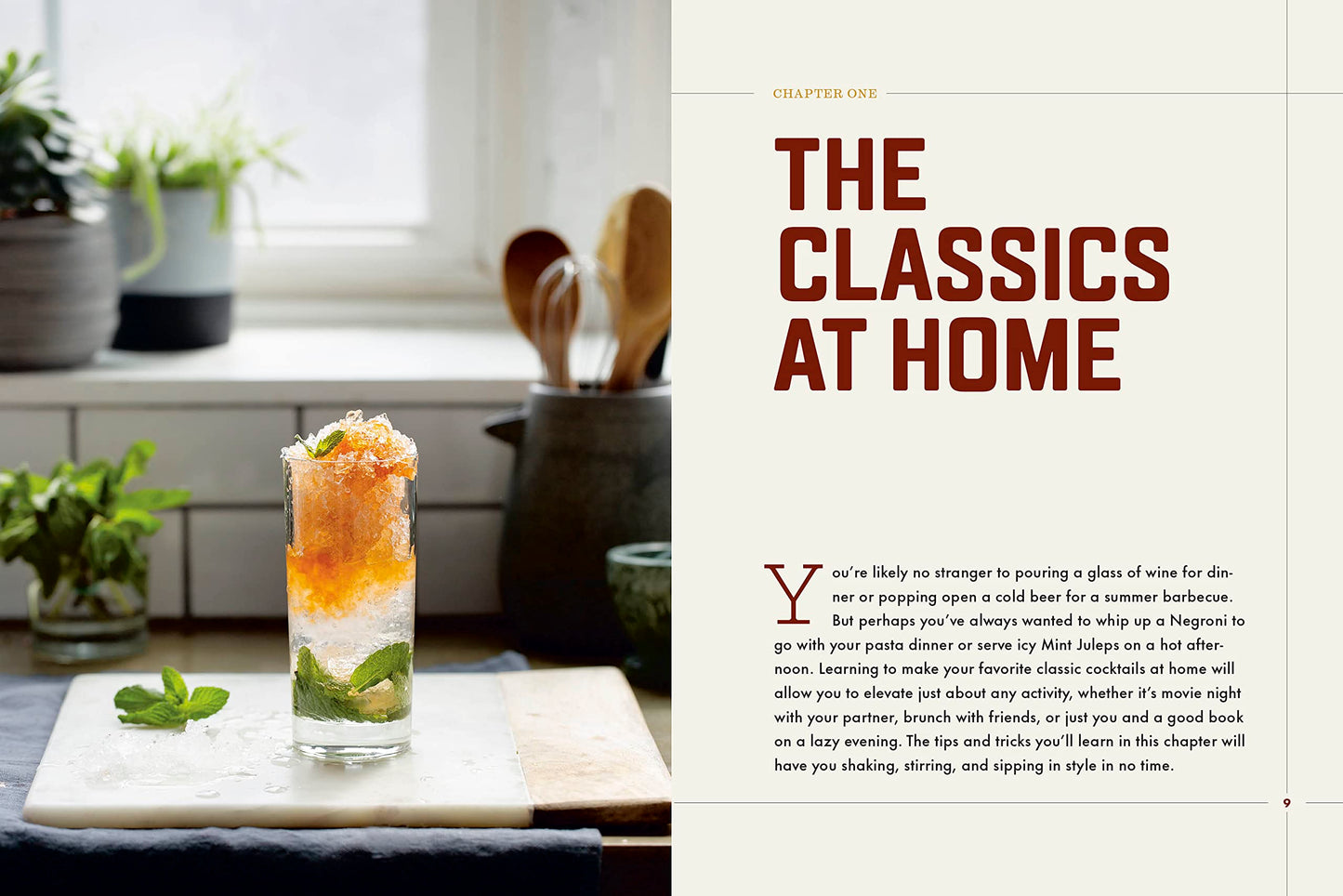 CLASSIC COCKTAILS DONE WELL BOOK