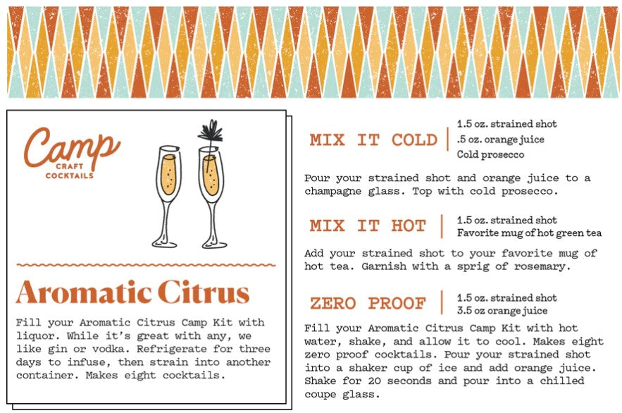 AROMATIC CITRUS COCKTAIL KIT