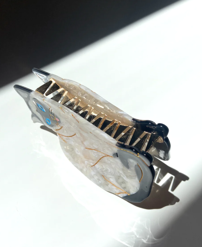SIAMESE CAT HAIR CLIP