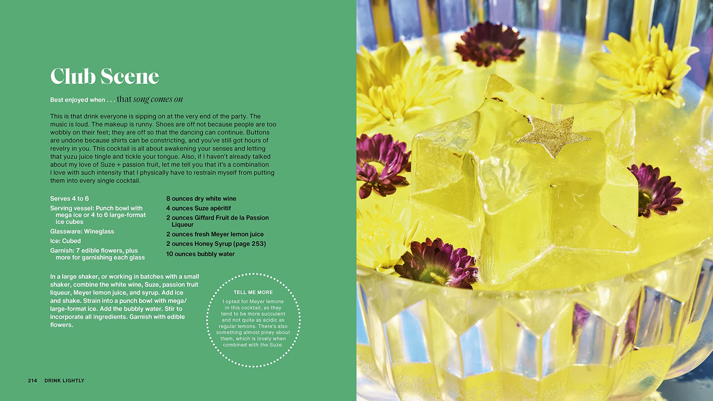 DRINK LIGHTLY: A COCKTAIL RECIPE BOOK