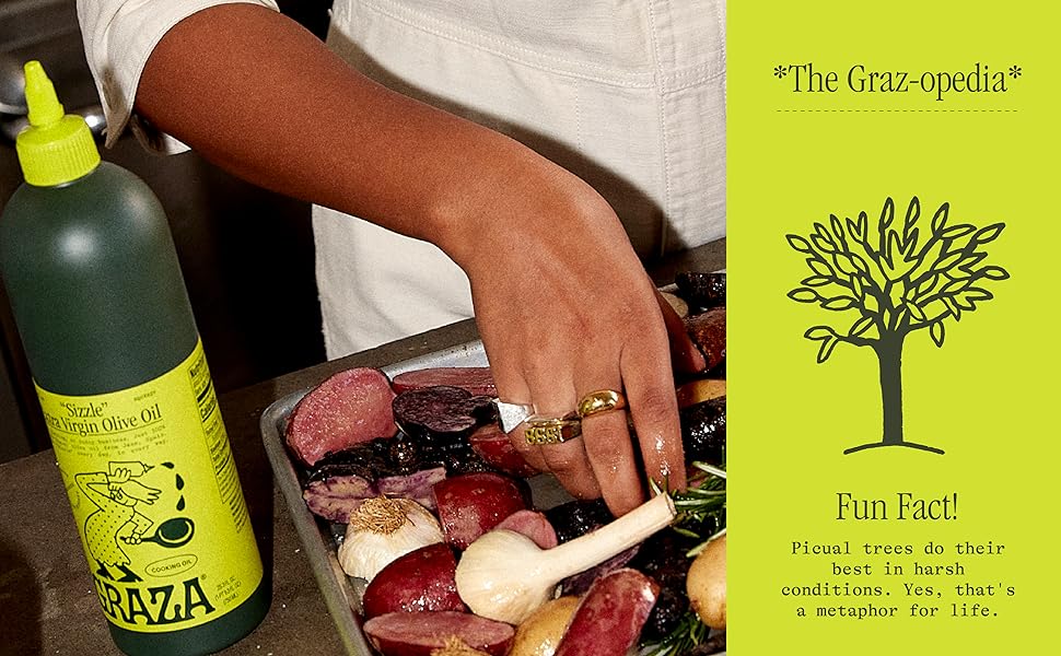 GRAZA'S SIZZLE EXTRA VIRGIN OLIVE OIL