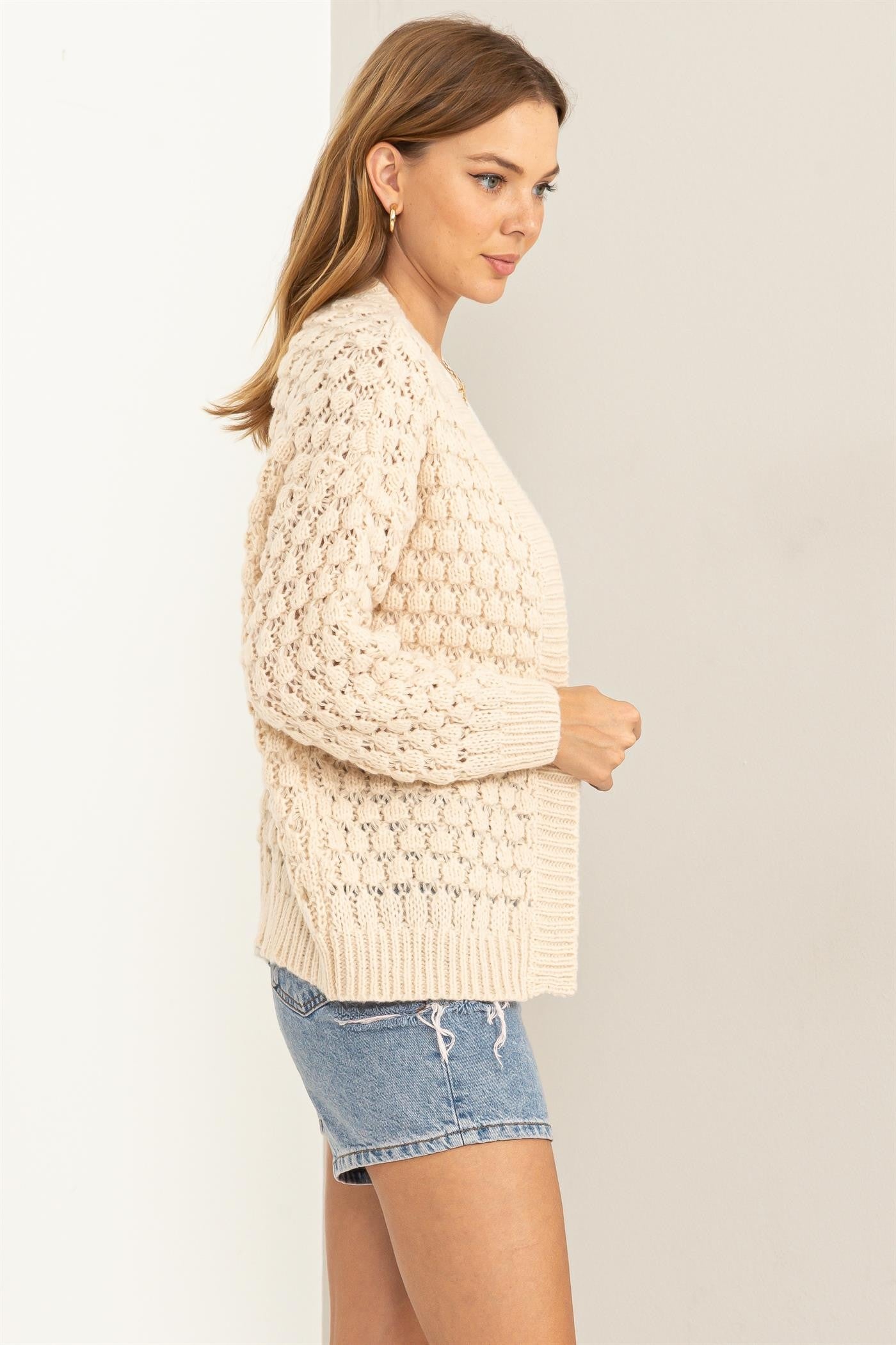 SHE'S A DREAM BUBBLE CARDIGAN