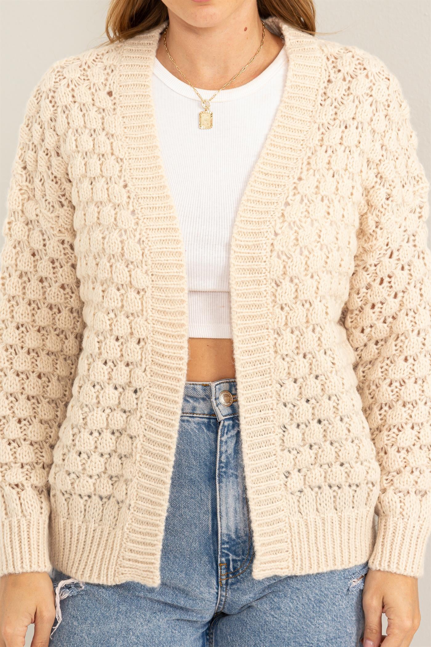 SHE'S A DREAM BUBBLE CARDIGAN