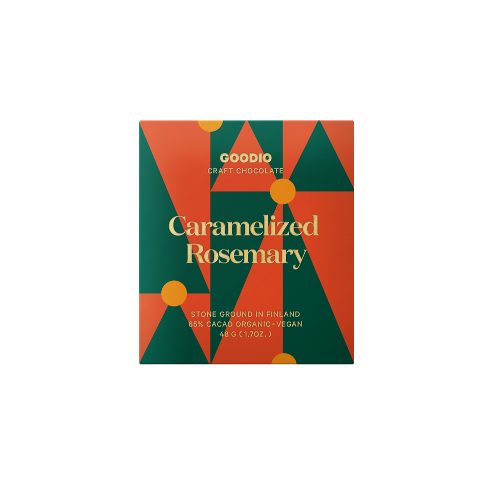 CARAMALIZED ROSEMARY CHOCOLATE