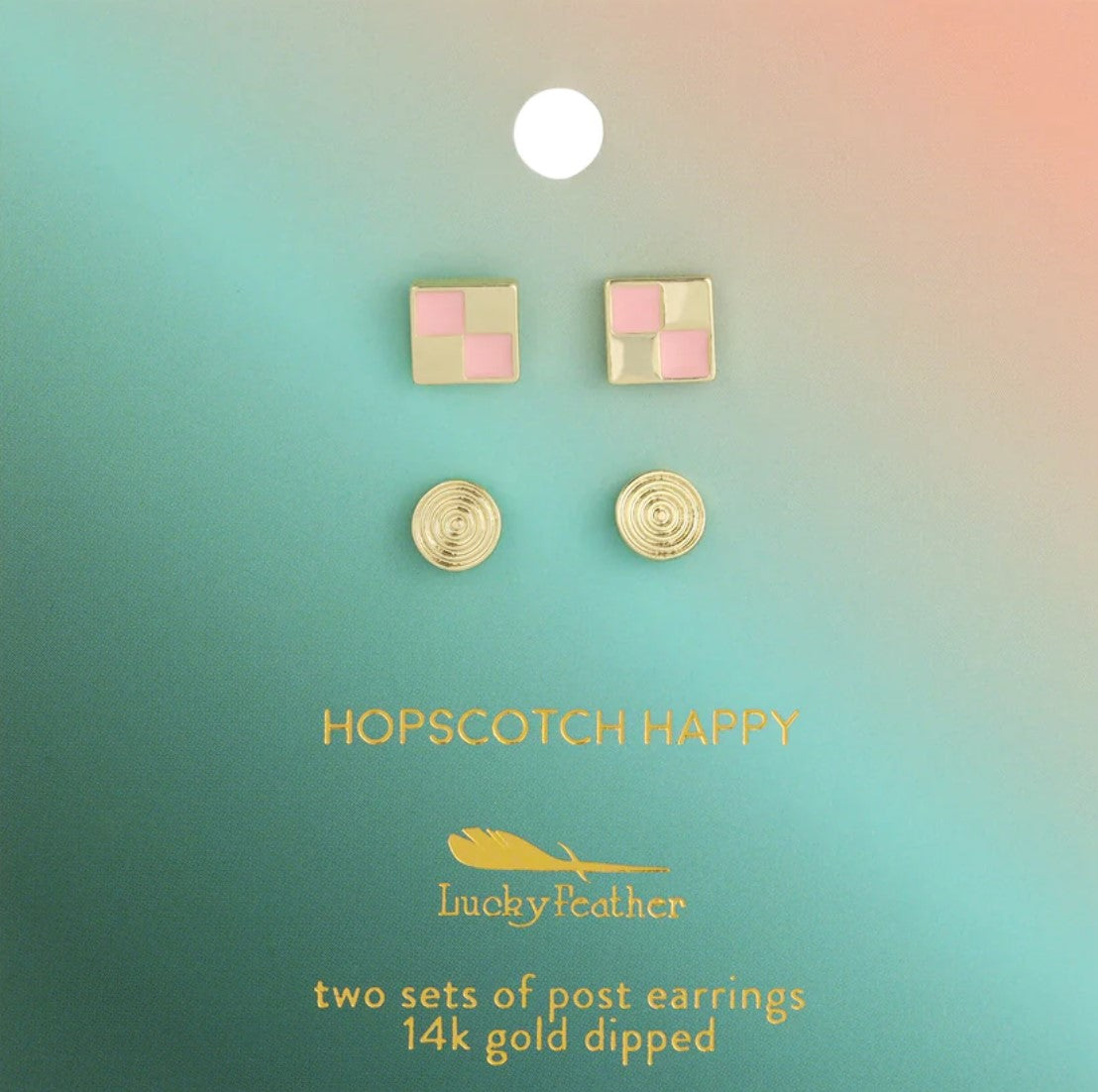 HOPSCOTCH HAPPY EARRINGS