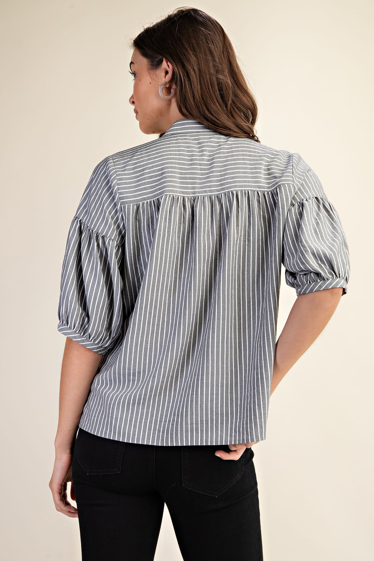 CARINA STRIPED BLOUSE