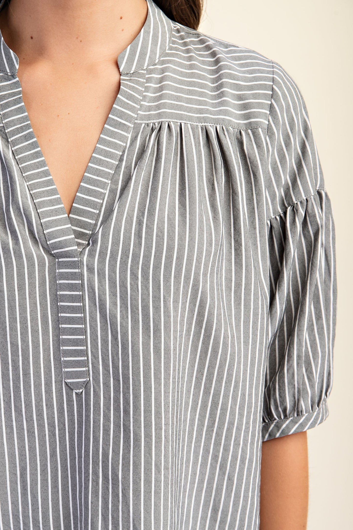 CARINA STRIPED BLOUSE