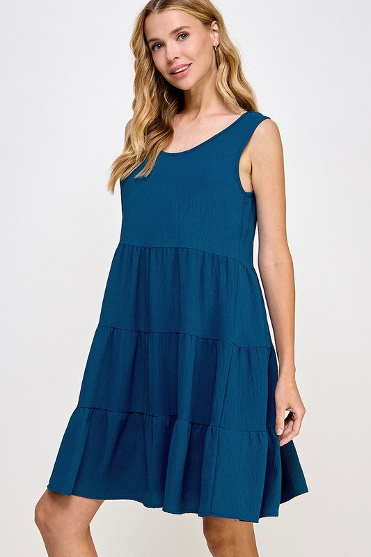 DAYDREAMING DRESS in TEAL