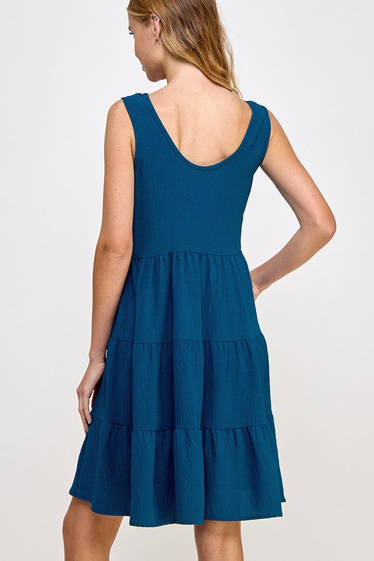 DAYDREAMING DRESS in TEAL