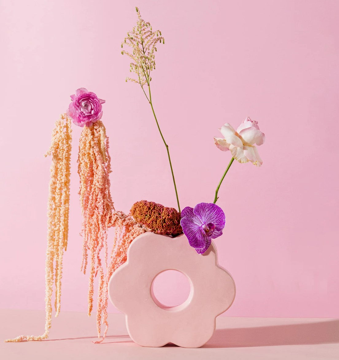 DAISY VASE in PINK