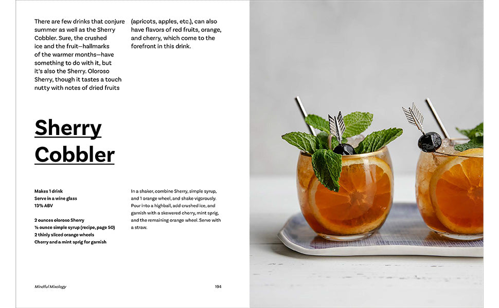 MINDFUL MIXOLOGY: NO-AND LOW-ALCOHOL COCTAILS RECIPE BOOK