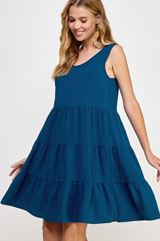 DAYDREAMING DRESS in TEAL